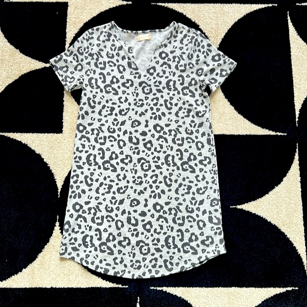 Altar’d State cheetah print shift dress